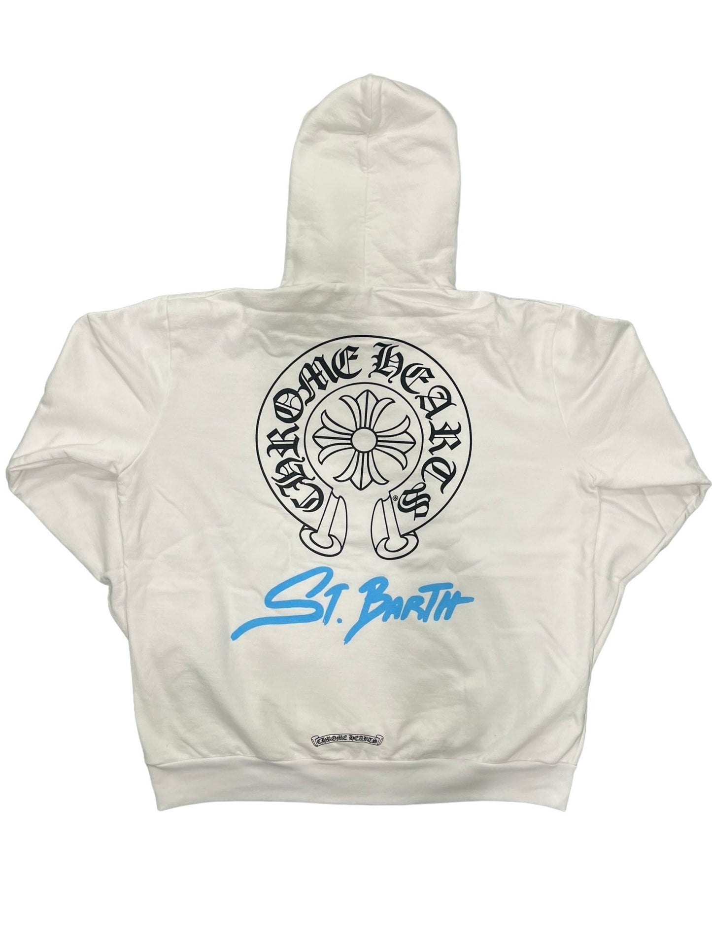 Chrome Hearts St. Barth Horseshoe Pullover Hoodie White - Sneakersbe Sneakers Sale Online