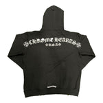 Chrome Hearts USA Shoulder Logo Hoodie Black - Supra Sneakers - Image 2