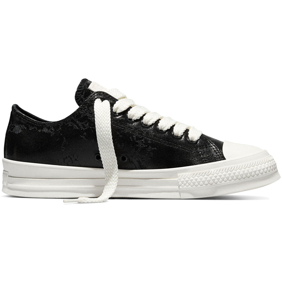 Converse Chuck Taylor All Star Throwback Low Waxed Denim Black