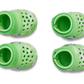 Pet Crocs Dog Boots Green Slime (Croctober)