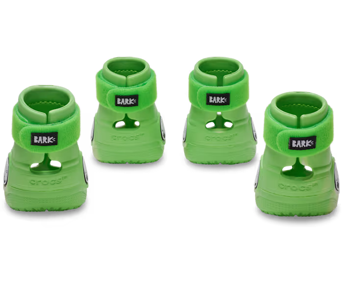 Pet Crocs Dog Boots Green Slime (Croctober)