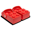Crocs Brick Clog LEGO Rot