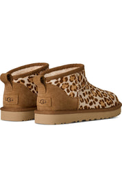 UGG Ultra Mini Classic Boot Chestnut Felicity Leopard Jasmine (Women's)