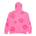 Denim Tears Mono Cotton Wreath Hoodie Hyper Pink - Image 2