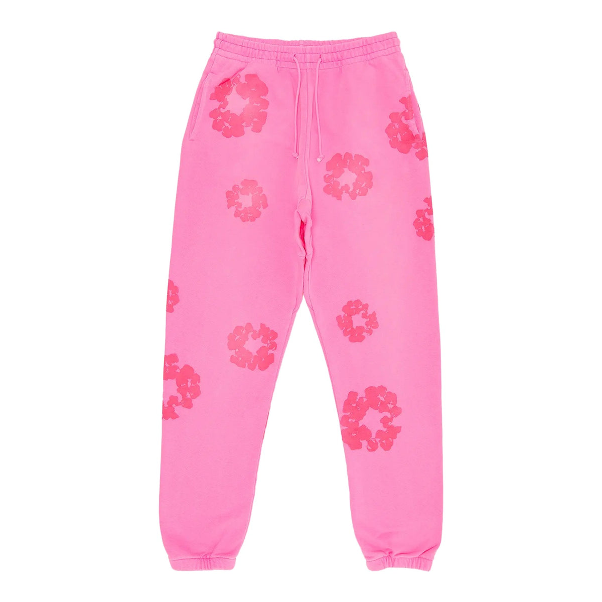 Denim Tears Mono Cotton Wreath Sweatpants Hyper Pink