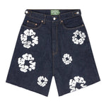 Denim Tears The Cotton Wreath Jean Short Raw Selvedge - Image 1