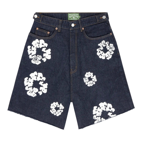 Denim Tears The Cotton Wreath Jean Short Raw Selvedge