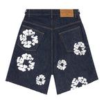 Denim Tears The Cotton Wreath Jean Short Raw Selvedge - Image 2