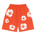 Denim Tears The Cotton Wreath Sweat Shorts Orange