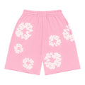 Denim Tears The Cotton Wreath Sweat Shorts Pink