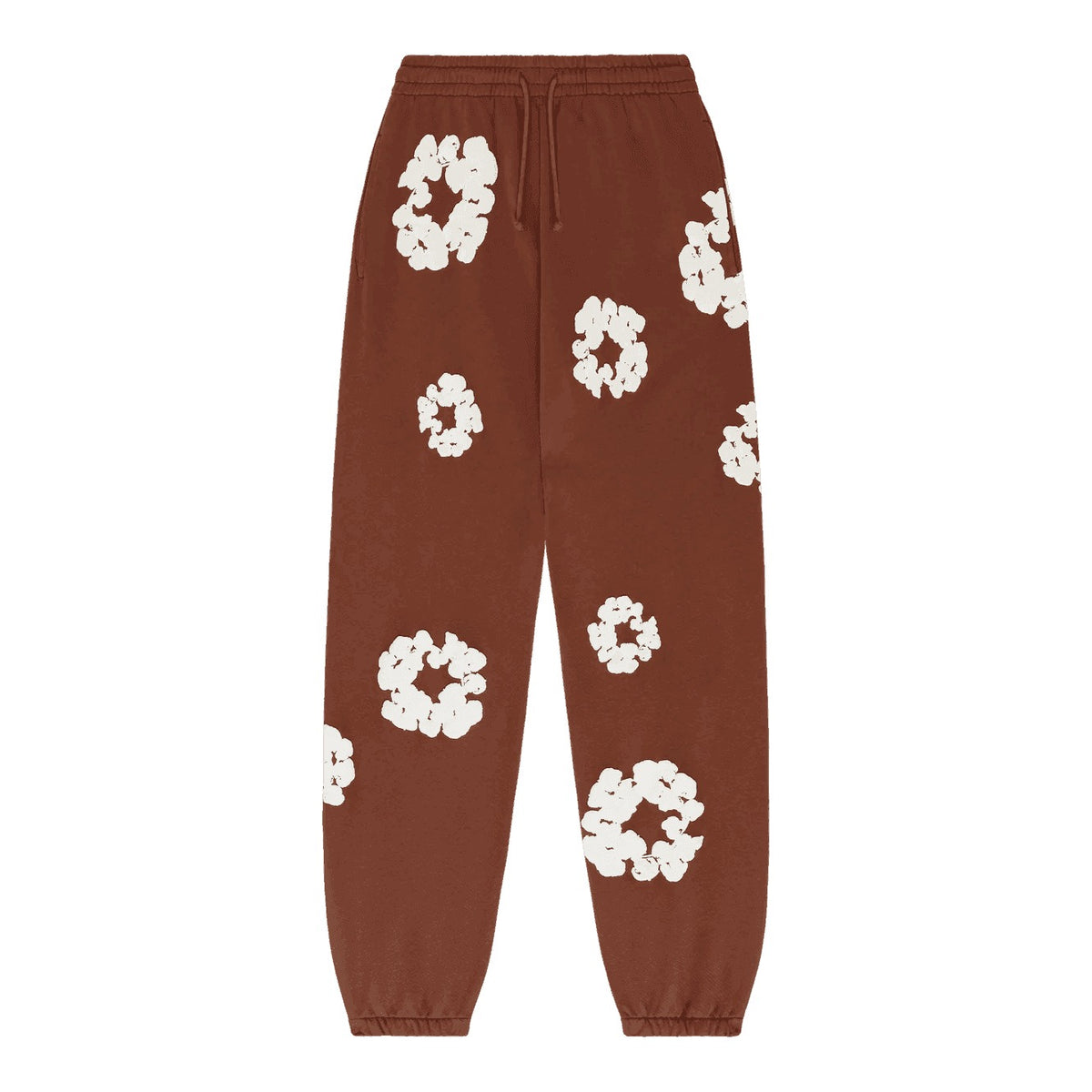 Denim Tears The Cotton Wreath Sweatpants Brown - Supra Sneakers