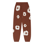 Denim Tears The Cotton Wreath Sweatpants Brown - Supra Sneakers - Image 1