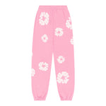 Denim Tears The Cotton Wreath Sweatpants Pink - Supra Sneakers - Image 1