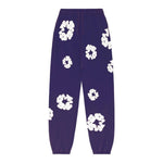 Denim Tears The Cotton Wreath Sweatpants Purple - Image 1