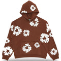 Denim Tears Felpa The Cotton Wreath Marrone