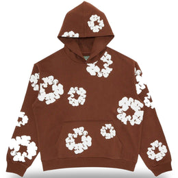 Denim Tears Felpa The Cotton Wreath Marrone