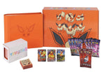 Pokémon TCG: Simplified Chinese Sword & Shield Eevee Advanced Gift Box (CSH3) Vaporeon + Jolteon + Flareon Bundle - Image 4