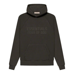 Fear of God Essentials Hoodie Off-Schwarz