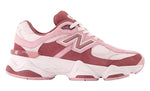 New Balance 9060 Pink Granite Washed Burgundy (GS) - Image 1
