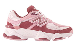 New Balance 9060 Rosa Granit Gewaschener Burgunderrot (GS)