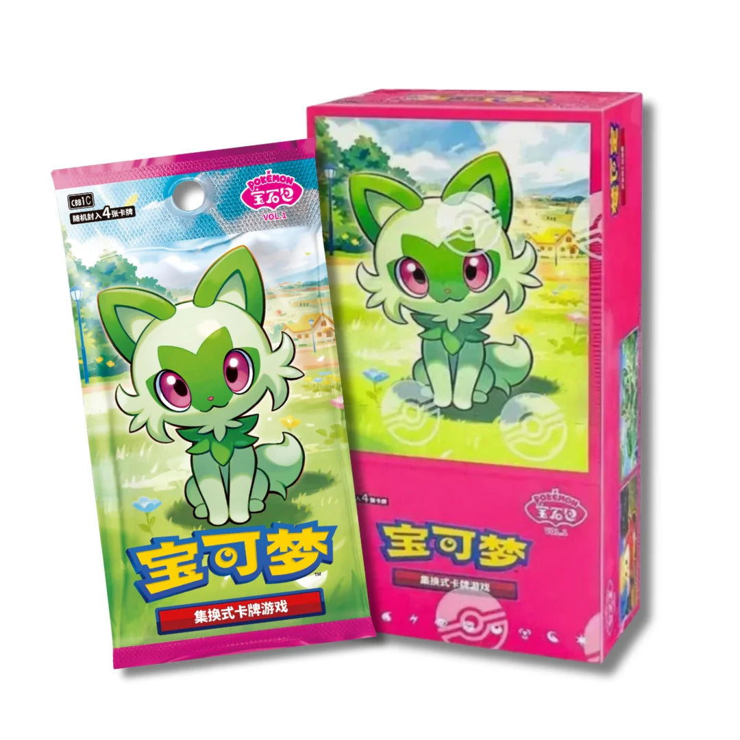 Pokémon TCG: Simplified Chinese Gem Pack Booster Box (CBB1C)