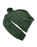 Chrome Hearts Script Hoodie Green & Orange - Image 1