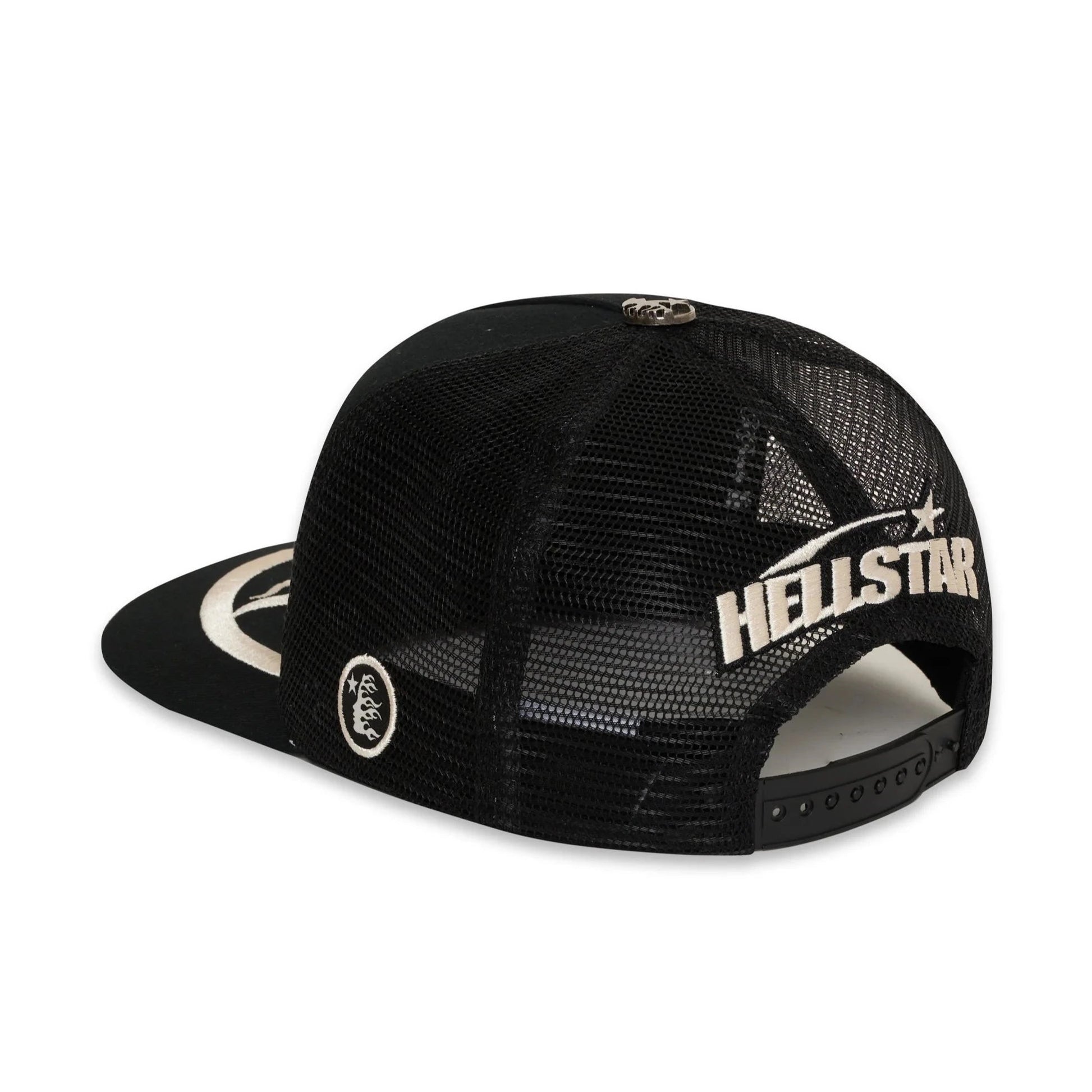 Hellstar Big Logo Trucker Snapback Hat - Sneakersbe Sneakers Sale Online