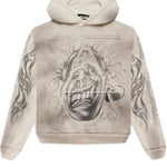Hellstar HStar Records Hoodie White - Image 1
