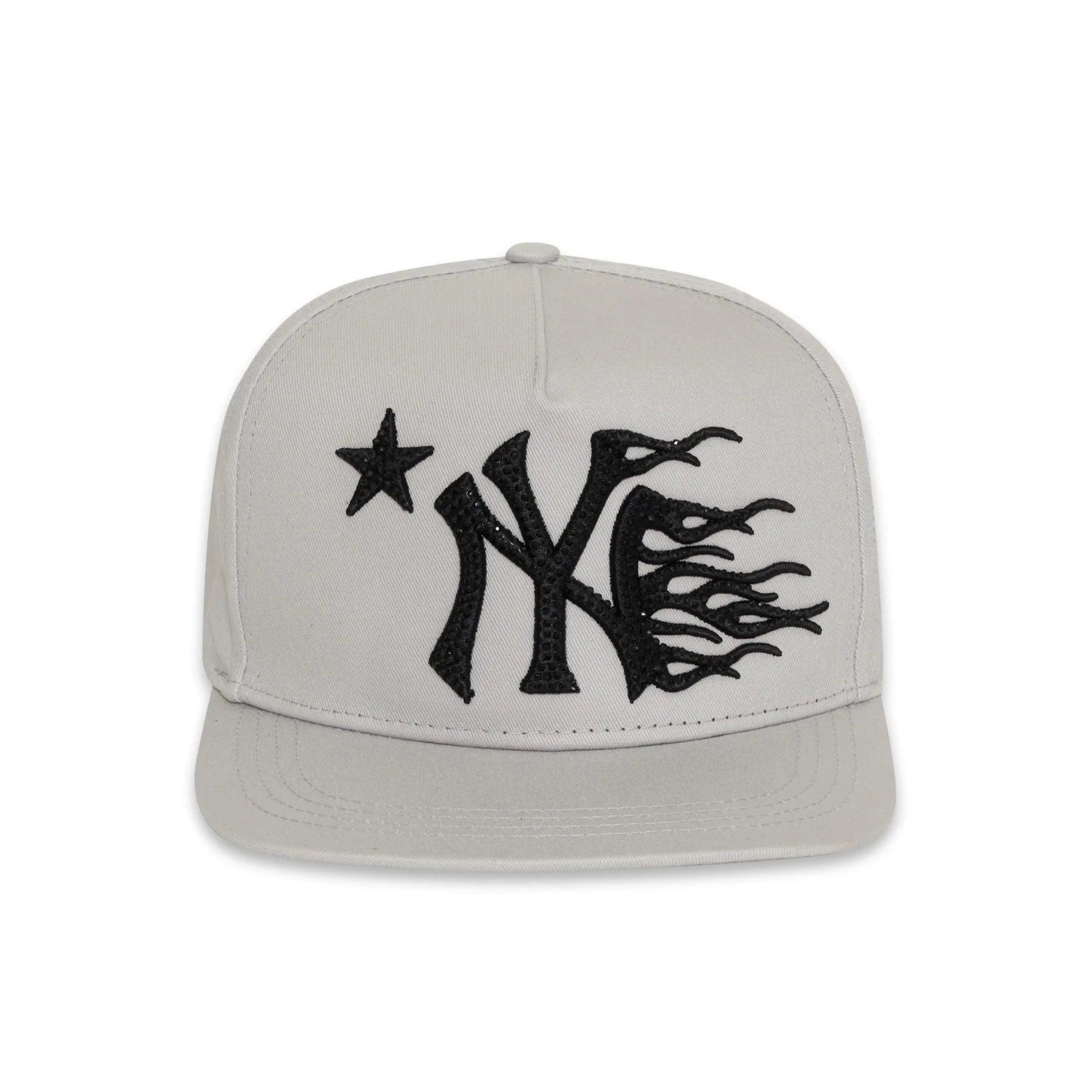 Hellstar NY Snapback Hat White - Supra Sneakers