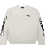 Hellstar Sports Crewneck (White) - Supra Sneakers - Image 1