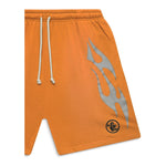 Hellstar Studios Flame Shorts Orange - Image 3