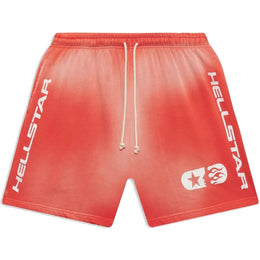 Hellstar Studios Shorts Rosso
