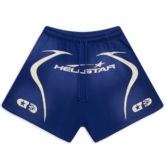 Hellstar Studios Warm Up Shorts Blue - Supra first-ever Sneakers