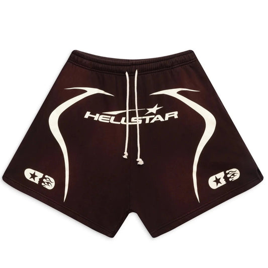 Hellstar Studios Warm Up Shorts Brown - Supra first-ever Sneakers