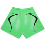 Hellstar Studios Warm Up Shorts Neon Green - Supra Sneakers - Image 2