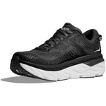 Hoka One One Bondi 7 Black White — inner side profile - Image 3