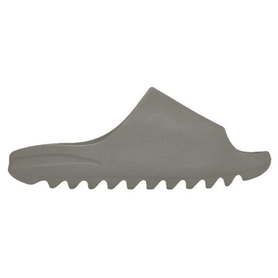Gray sandal on a white background