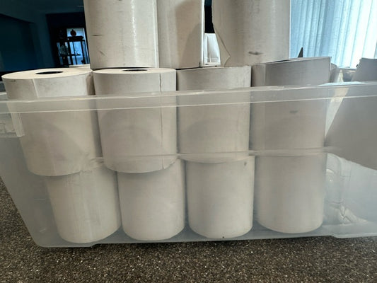 39 Rolls of DESKTOP THERMAL TRANSFER LABELS - 2 X 1", RIBBONS REQUIRED