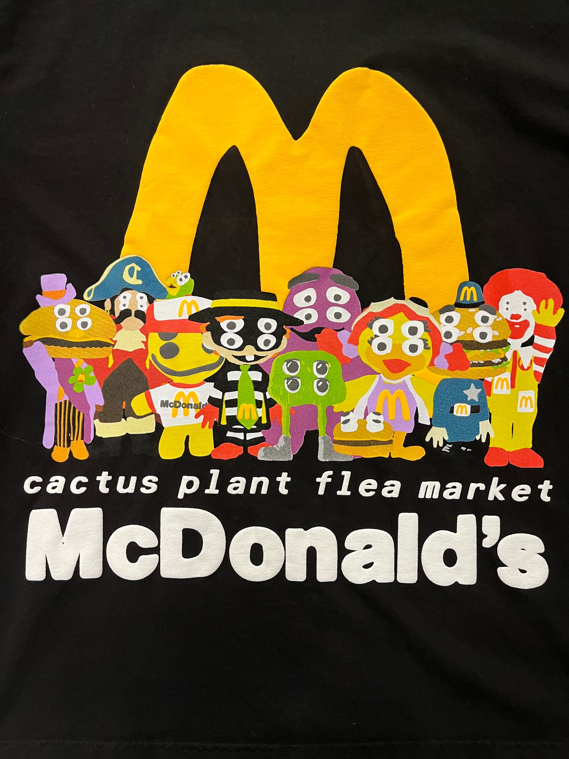 CPFM x McDonald's Cactus Buddy! and Friends Tee Black, T-Shirt - Supra Sneakers