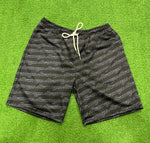 Psychworld Black Shorts Purple Logos, Shorts - Supra Sneakers - Image 3