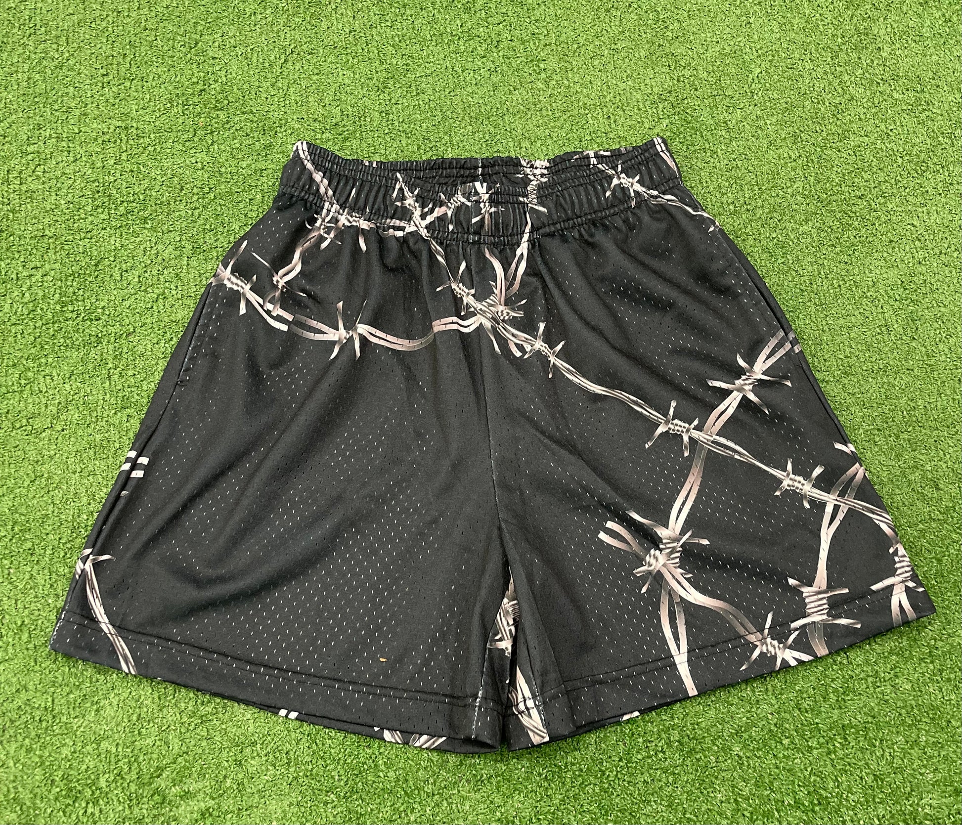 Bravest Studios Steel Spiral Wire Shorts Black, Shorts - Supra Sneakers