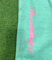 Psychworld Teal Canvas Shorts Pink Logo, Shorts - Supra Sneakers