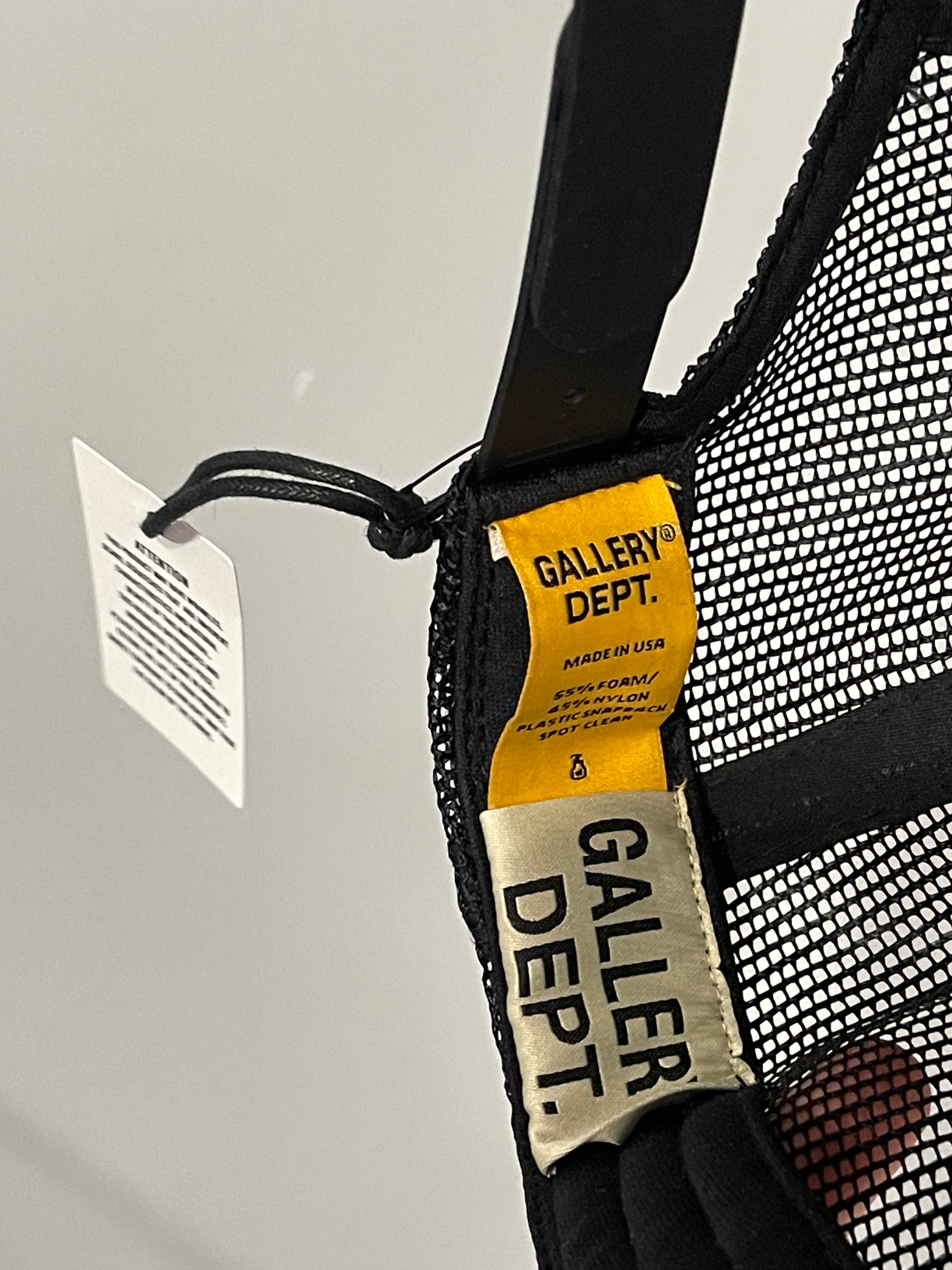Gallery Dept. Fucked Up Trucker Hat Black, Hat - Sneakersbe Sneakers Sale Online
