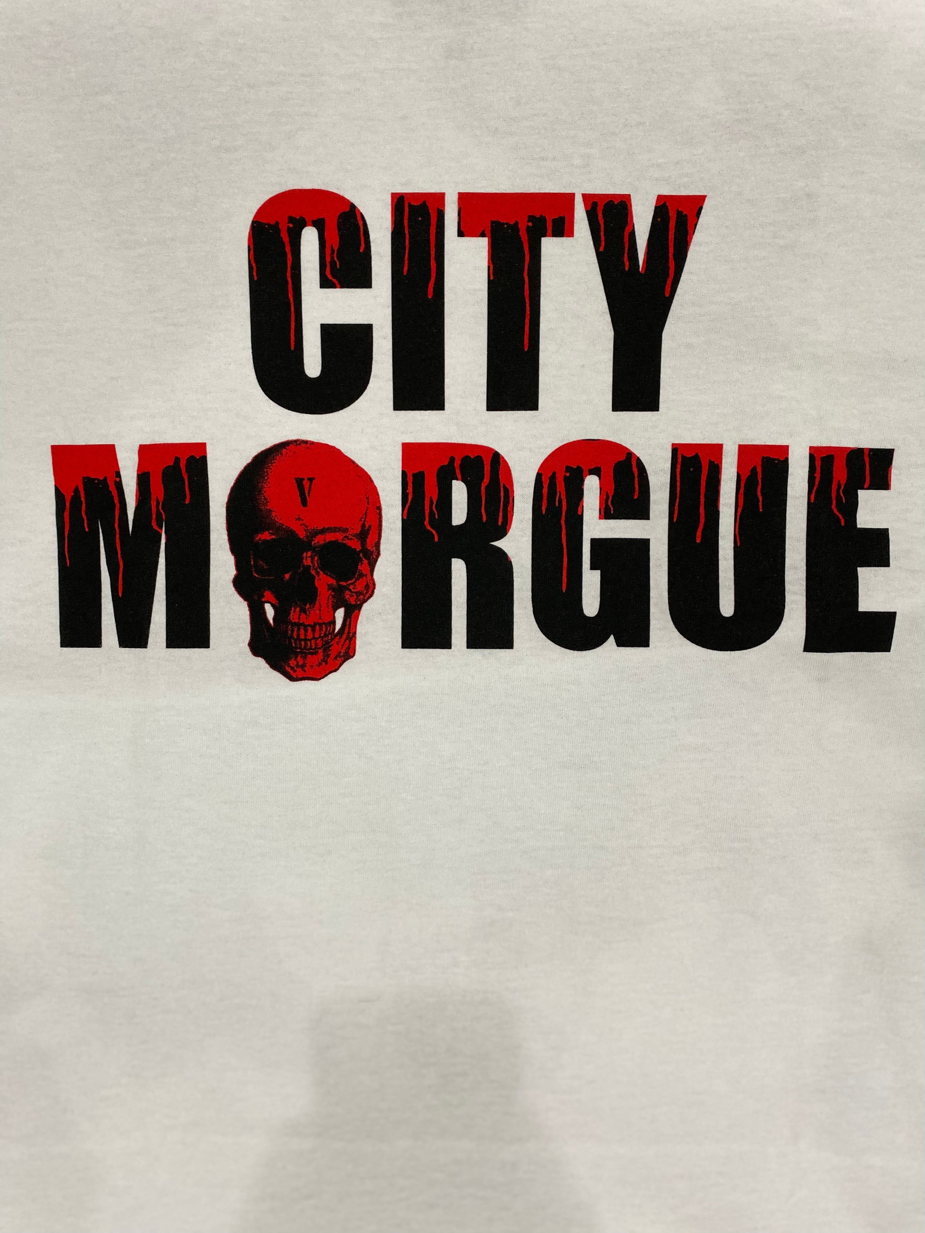 Vlone x city 2024 morgue dogs tee white