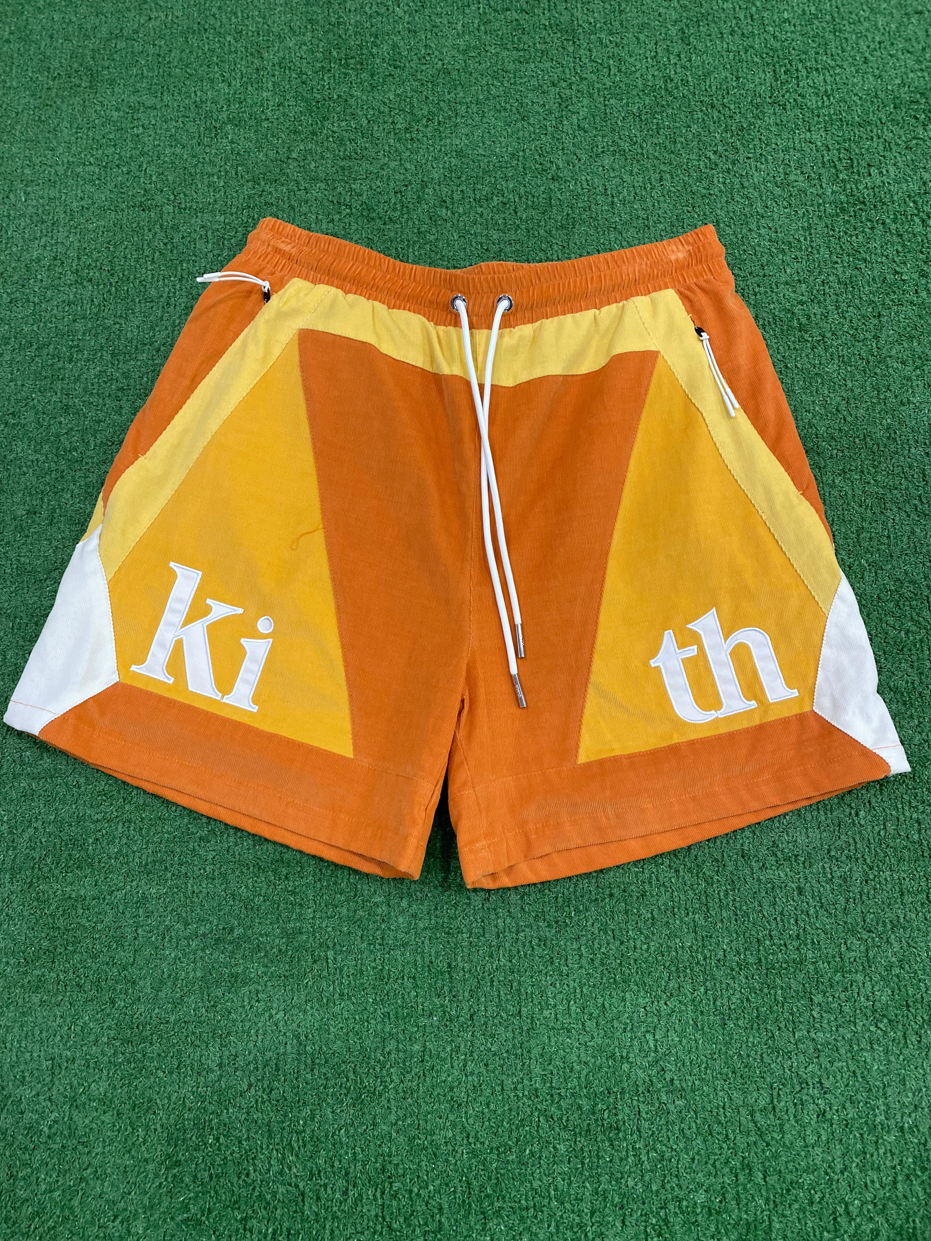 爆買い在庫】 Kith Mixed Micro Cord Turbo Shorts Courtの通販 by