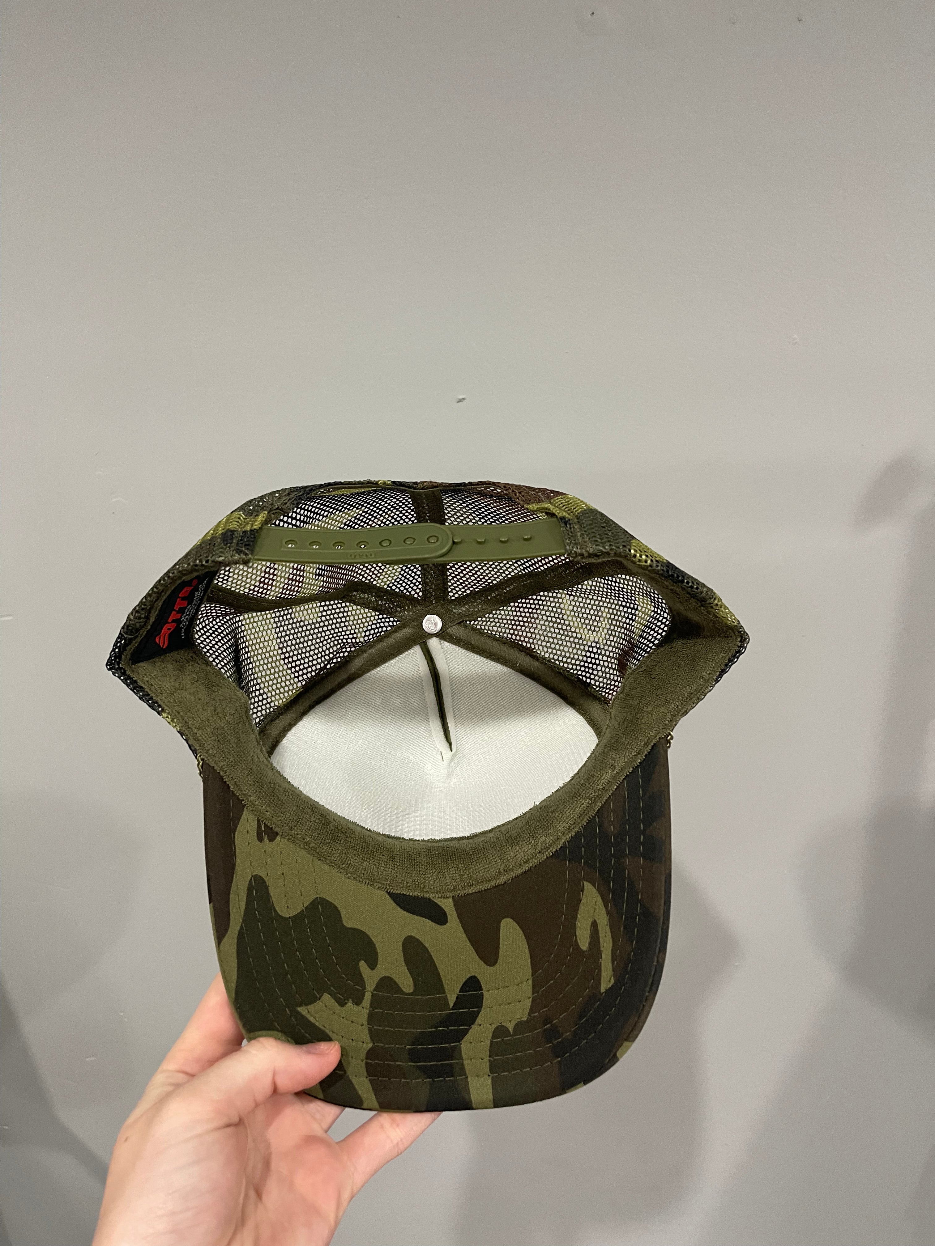 Sicko Laundry High Trucker Hat 2 - Dark Camo, Hat - Supra Sneakers