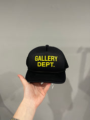 Gallery Dept. Logo Trucker Hat Black, Hat - Supra Sneakers