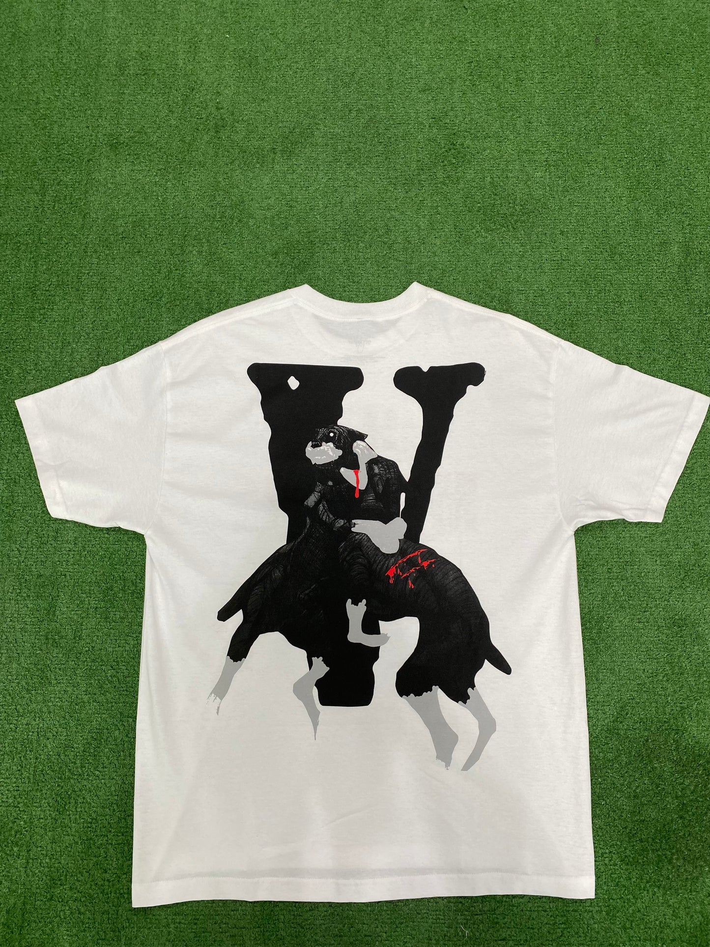 Vlone x City Morgue Dogs Tee White, T-Shirt - Sneakersbe Sneakers Sale Online