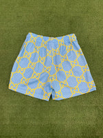 Bravest Studios Mega G Baby Blue Shorts, Shorts - Supra Sneakers - Image 3
