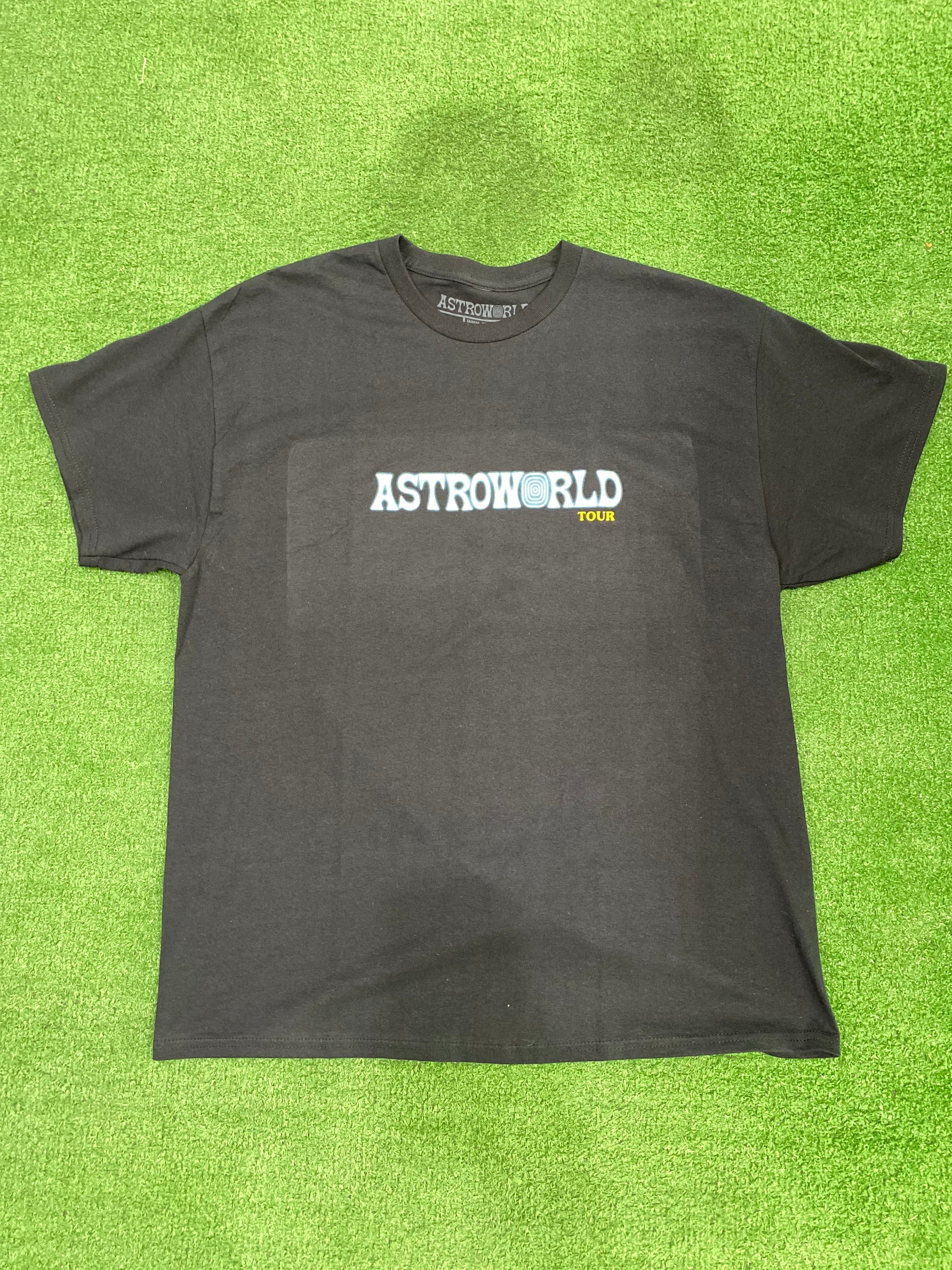 Travis Scott Astroworld Tour Tee Black, T-Shirt - Sneakersbe Sneakers Sale Online